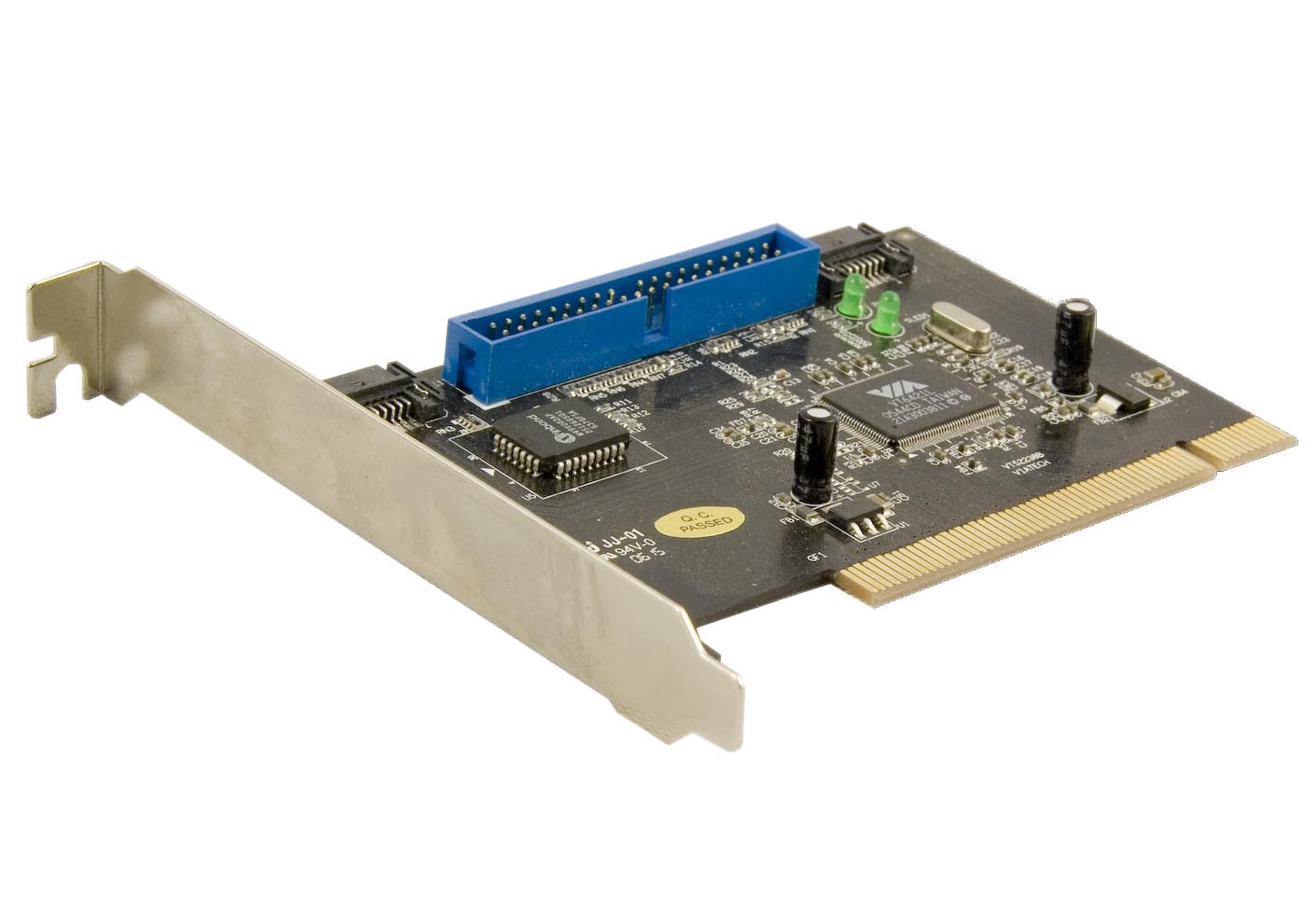 Combo IDE(1)/SATA(2) PCI Card Software RAID VIA VT6421A