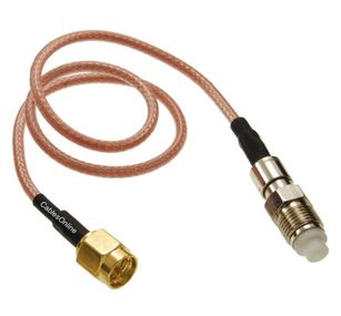 20ft SMA Male to FME Female RG316 Cable