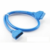 Cavo Motherboard USB 3.0 20-Pin Femmina/Femmina 17 Pollici (43cm) - CablesOnline USB3-2317