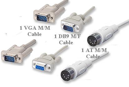 Lot de câbles informatiques (SATA, alimentation PSU, adaptateurs) – bon état - Accessoires informatique