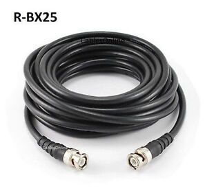25ft CablesOnline RG-8X Coax BNC Male to Male Plug 50 ohm Antenna Cable