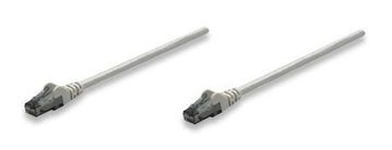 3 ft. CAT6 UTP Patch Ethernet Cable with Snagless Molded Boots, Gray