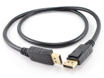 3 ft. DisplayPort Male/Male Cable - Gold Plated