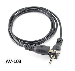 1 Meter 3.5mm Male To 2.5mm Male Stereo Audio Cable – Black – 3ft – Coiled