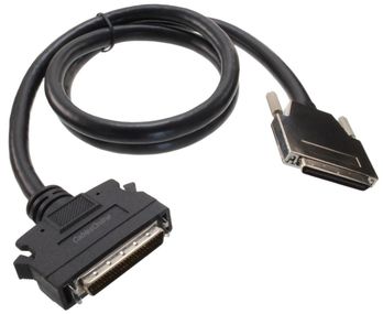 3ft VHDCI 0.8mm 68-Pin Male to SCSI-2 (HPDB50) Male SCSI Cable