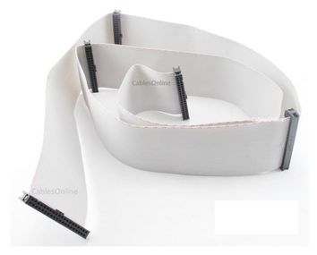 48 inch 40-Pin IDE 5-Connector Flat Ribbon Cable