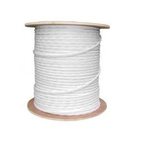 500 ft. RG-59 Siamese Coaxial Cable Spool, White