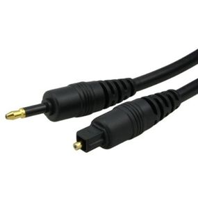 6 ft. Toslink to Mini Plug Optical  Cable