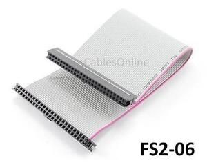 6 in 50 Pin 2.0mm Laptop Ribbon Cable