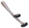 6-inches 6-Pin (2x3) 2.54mm-Pitch Female to Female IDC 6-Wire Flat Ribbon Cable