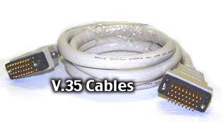 6' V.35 Male/Male Cable