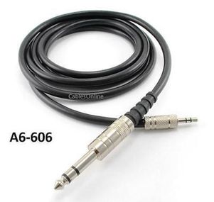 6ft Premium 3.5mm Stereo Male to 1/4" Strereo TRS Plug Audio Cable
