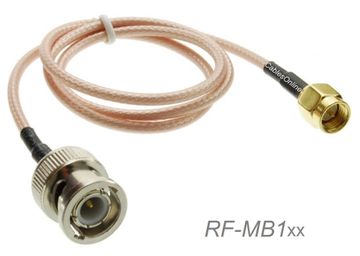 6ft SMA Male to BNC Male RG316 Cable