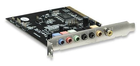 7-Channel PCI Sound Card, Manhattan 175357