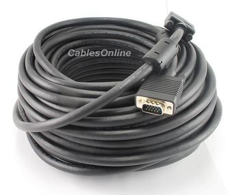 75' HD15M/M Super-VGA Cable