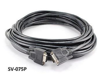 75ft Plenum (CMP) HD15 Super VGA Male/Male In-Wall Rated Monitor Cable