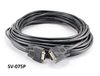 75ft Plenum (CMP) HD15 Super VGA Male/Male In-Wall Rated Monitor Cable