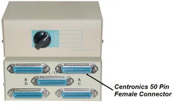 ABCD CN50 SCSI Switch Box