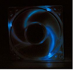 Blue LED Lighted Ball Bearing Case Fan