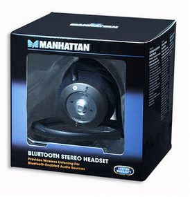 Bluetooth Wireless Stereo Headset, Manhattan 175944