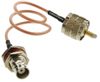 6in BNC Bulkhead Female to UHF PL259 Male RG316 Cable