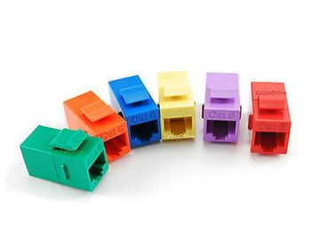 CAT6 Female/Female RJ45 Ethernet Keystone Jack Coupler