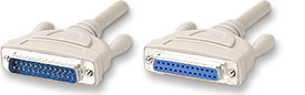 DB25 Male/Female IEEE1284 Data Cable
