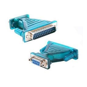 DB25 Male to DB9 Female Serial Adapter
