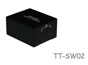 Digital/Optical Toslink 2-to-1 A/B 2-Way Audio Switch