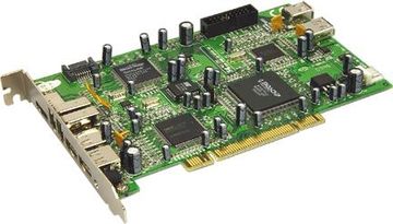 FireWire, USB 2.0, SATA Combo PCI  Card, 3 USB , 3 FireWire and 2 SATA Ports