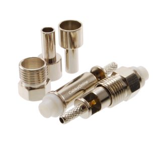 FME Female Crimp Connector w/Solder window for LMR100/RG316/RG179 cable
