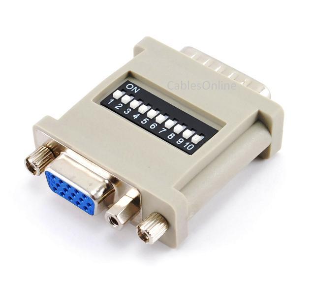 Câble VGA System-S 5m - Mâle Vers Mâle, 15 Broches - Pour Projecteur, Écran, PC - Montage Panneau