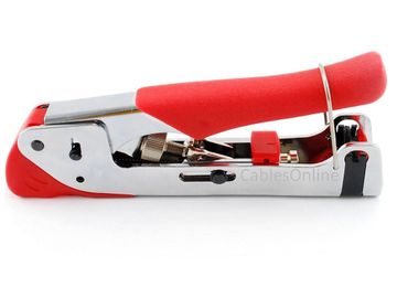 High Quality Adjustable Compression Tool (RG-59/RG-6/BNC/RCA/F-Plugs)