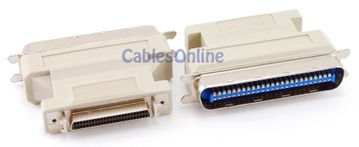 HPDB50 Female to CN50 Male  SCSI-II to SCSI-I Adapter
