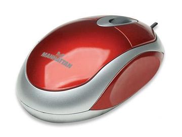  MH1 USB Optical Mini Mouse with 3-Buttons, 800 dpi