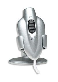 Mini Microphone, Lapel clip and stand with mute