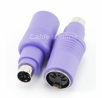 Adaptateur USB Pour Clavier PS2 – Lot De 100 Connecteurs Violet