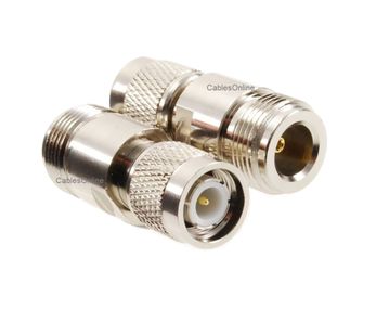 N Female Jack to TNC Male Plug RF Adapter