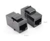 CAT6 Female/Female RJ45 Ethernet Black Keystone Jack Coupler