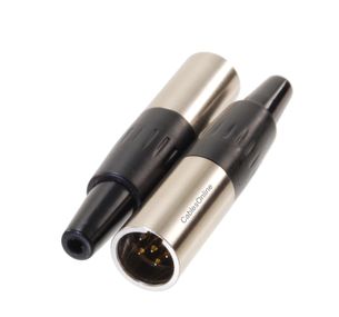 5-Pin Mini-XLR Male Connector