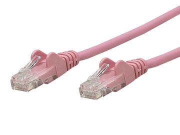 75ft. CAT.5E UTP Patch Ethernet Cable with Snagless Molded Boots, Pink