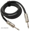25ft 1/4" Mono TS Male to Male 14AWG 9.2mm OD Speaker Audio Cable