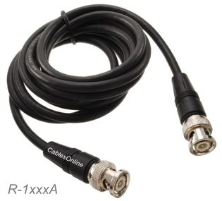 25ft RG58A/U 50-Ohm Quality BNC Antenna/Network Coaxial Cable