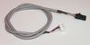 Standard CD-ROM audio Cable, White to Black Connectors