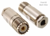 UHF SO-239 Female Clamp -Type 50-Ohm Connector for RG8X, MR240 Coax Wire