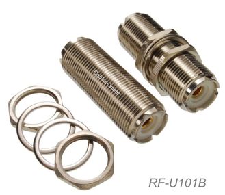UHF SO239 Female to UHF SO239 Female Coaxial Bulkhead Inline Couplers