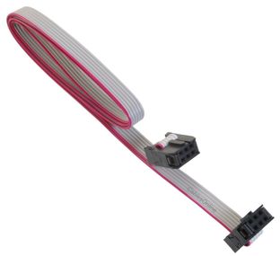 24-inches 6-Pin (2x3) 2.54mm-Pitch Female to Female IDC 6-Wire Flat Ribbon Cable