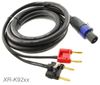 12AWG 4-Pole Neutrik SpeakOn to 2-Dual Banana Premium Speaker Cable 12AWG 4-Pole Neutrik SpeakOn to 2-Dual Banana Premium Speaker Cable