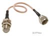Slim Coax RG179 with F-Type Connectors TV, Satellite & Antenna Extension