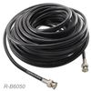 50ft RG6 BNC Male to Male 75 ohm CCTV/ SDI Video Cable